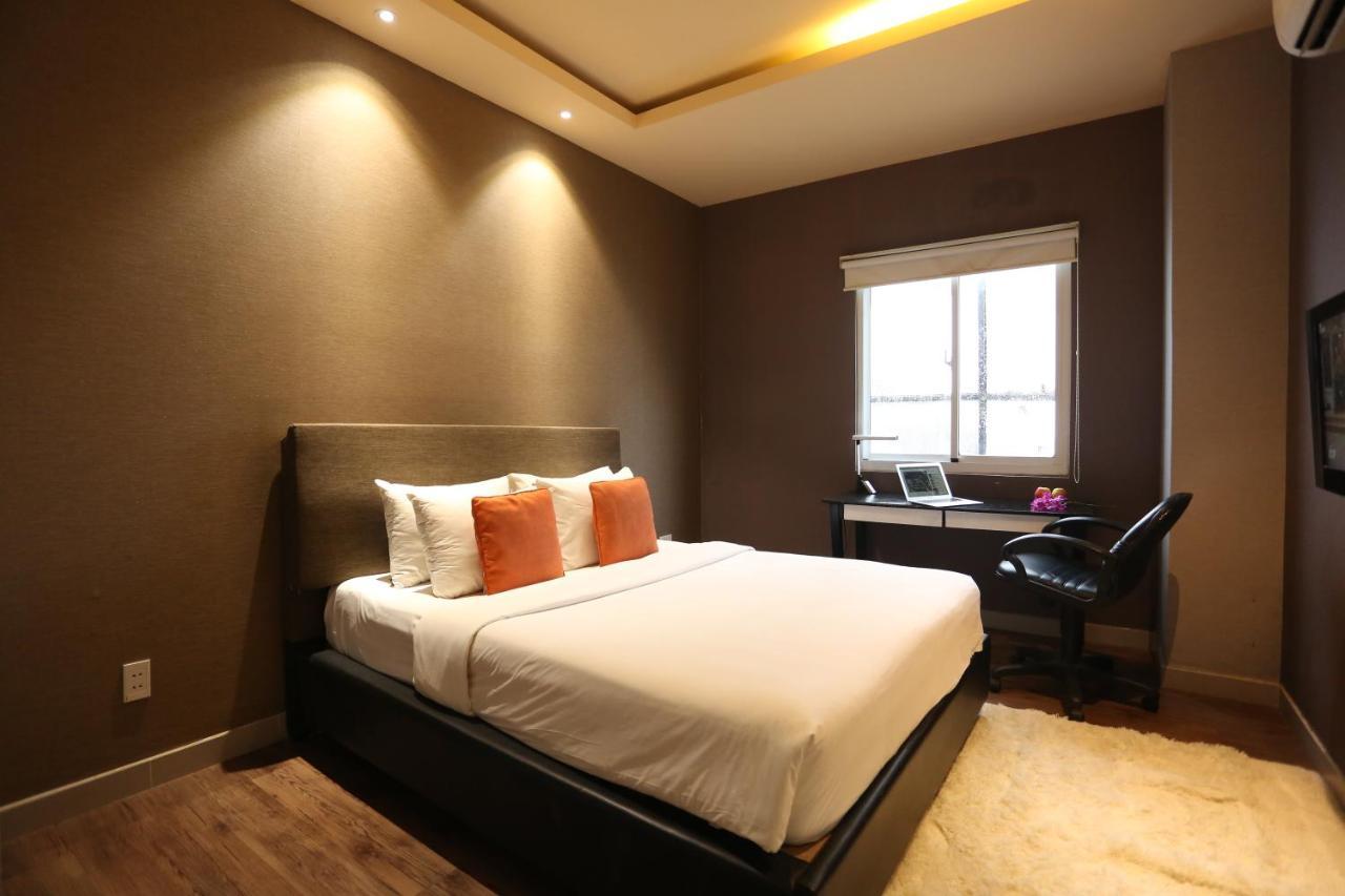 Diamond Suite Hai Ba Trung โฮจิมินห์ซิตี้ ภายนอก รูปภาพ